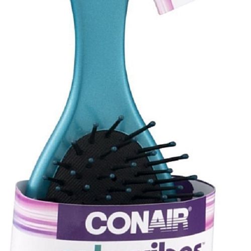 Conair ColorVibes Everyday Stylers Satin Metallic Finish Hair Brush  Colors May Vary 1 ea