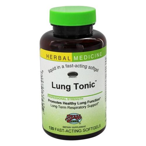 Herbs Etc - Lung Tonic Alcohol Free - 120 Softgels