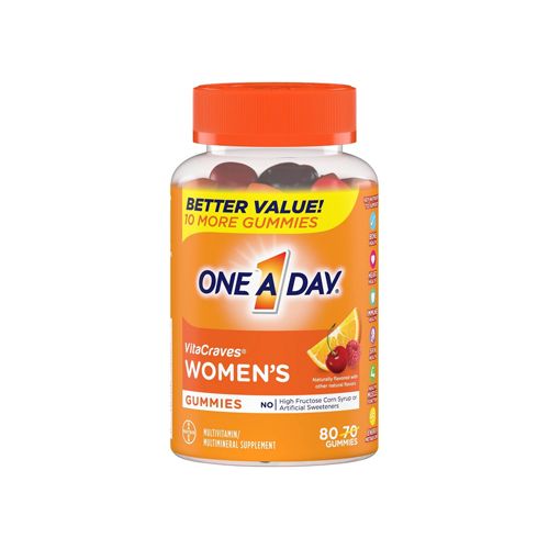 One A Day Women s VitaCraves Gummies  Multivitamins for Women  70 Ct