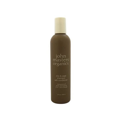 John Master Organics Zinc & Sage Shampoo With Conditioner, 8 Fl Oz
