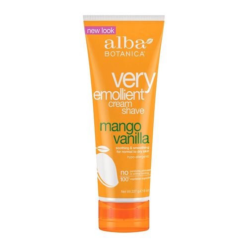 Hain Celestial Group Alba Botanica Very Emollient Cream Shave  8 oz