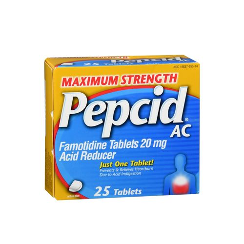 Pepcid AC Maximum Strength for Heartburn Prevention & Relief  25 ct