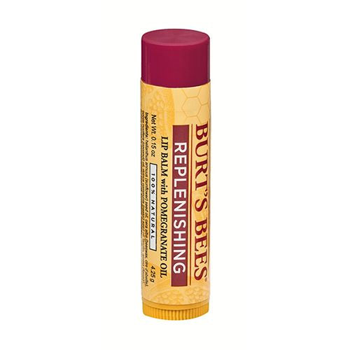 Burt s Bees 100% Natural Moisturizing Lip Balm  Pomegranate  1 Tube