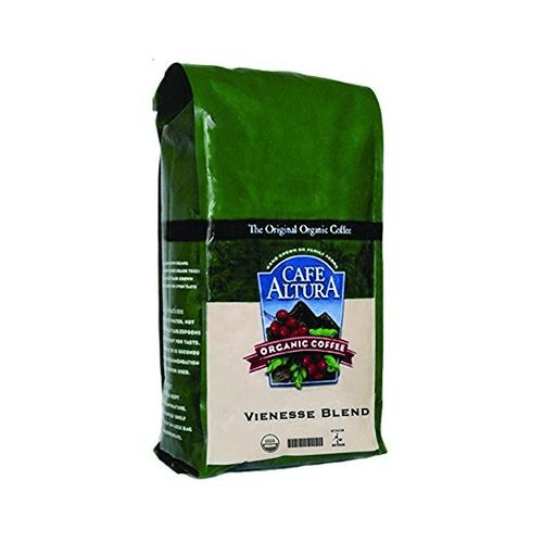 Cafe Altura Medium Roast Whole Bean Coffee, Vienesse Blend, 20 Oz, 1 Ct