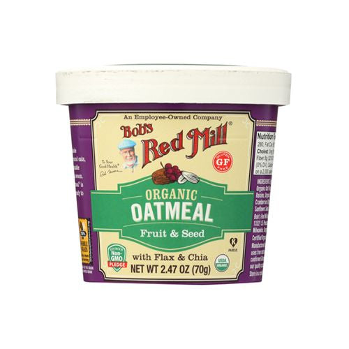 ORGANIC OATMEAL WITH FLAX & CHIA