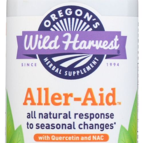 Oregon's Wild Harvest - Aller-Aid with Quercetin & NAC - 90 Capsules