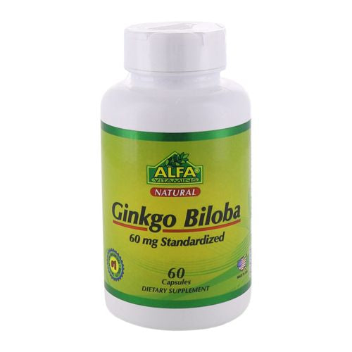 Natural Factors Ginkgo Biloba 60mg, 60 Capsules