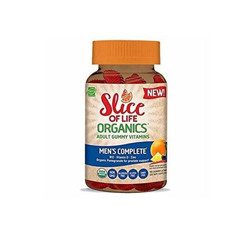 Slice Of Life Organics Adult Gummy Vitamins Men's Complete 90ct