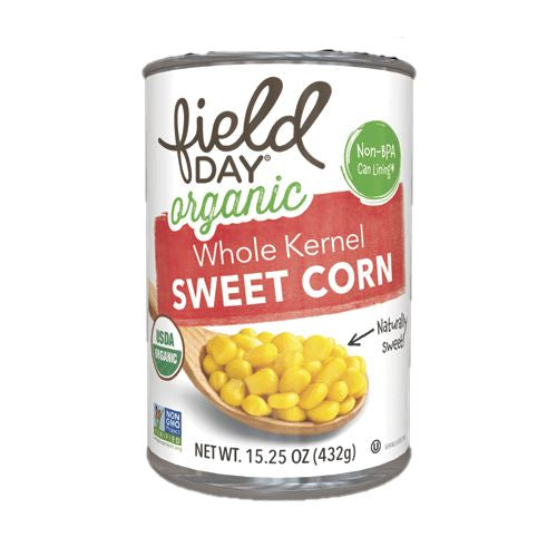 15 oz Organic Whole Kernel Sweet Corn