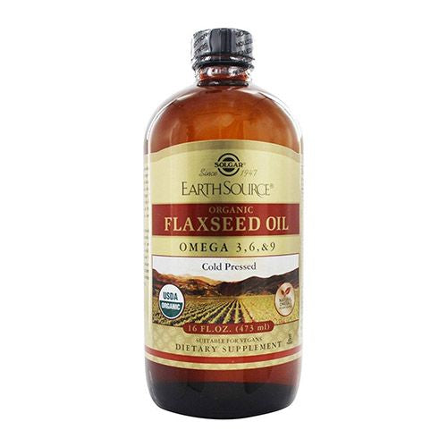 Earth Source Organic Flaxseed Oil - 16 fl oz