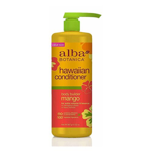 Alba Botanica Body Builder Mango Hawaiian Conditioner  32 oz
