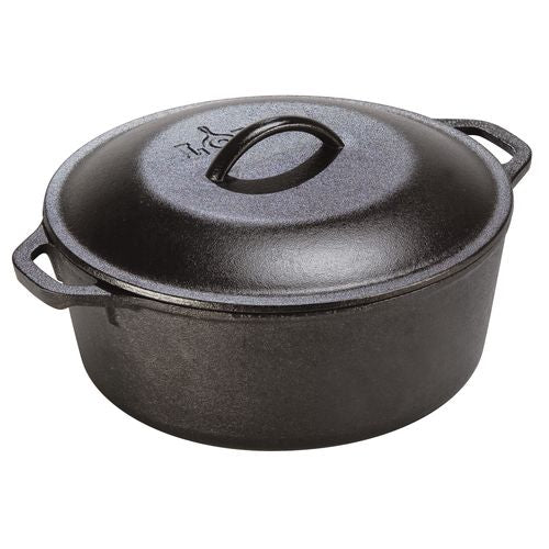 Lodge Cast Iron 7 Quart Seasoned Dutch Oven