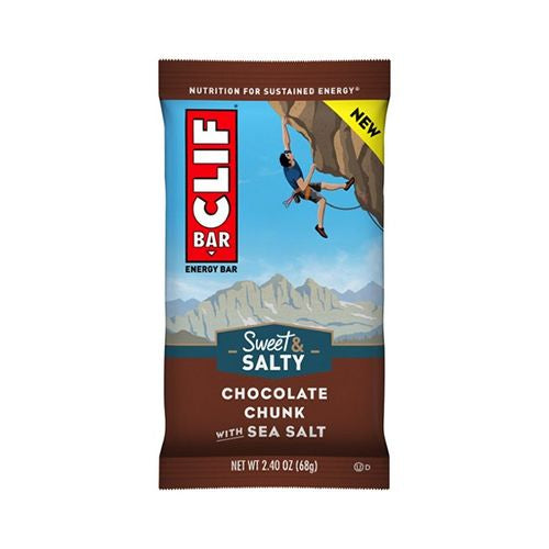 CHOCOLATE CHUNK WITH SEA SALT SWEET & SALTY ENERGY BAR, CHOCOLATE CHUNK WITH SEA SALT