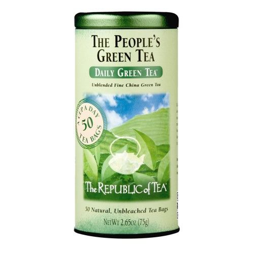 The Republic of Tea, The People's Green Tea, Tea Bags, 50 ct