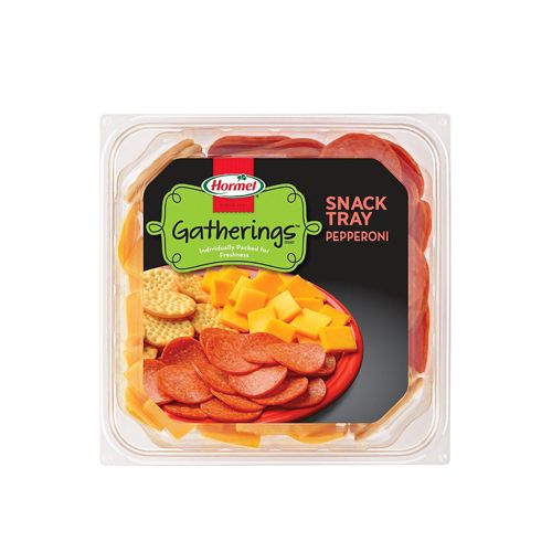 Hormel Pepperoni, Cheese And Crackers Snack Tray Sandwich Snacks - 14.7oz