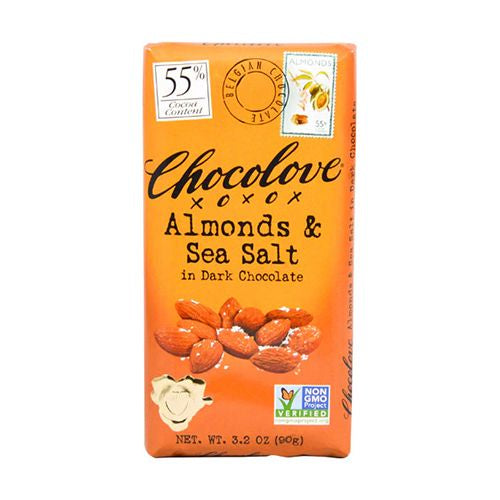 ALMONDS & SEA SALT IN DARK CHOCOLATE