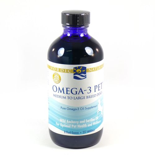 Nordic Naturals Omega-3 Pet Supplement Dog Soft Gel Cap 90ct On