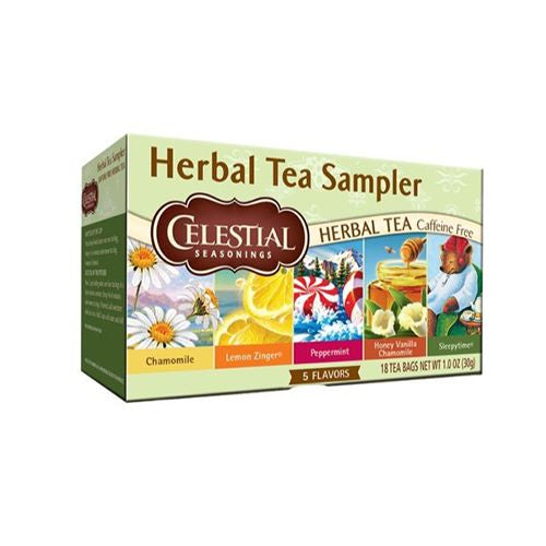 Celestial Seasonings, Tea Herb Sampler - 18bg