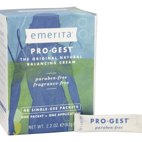 Emerita Pro-Gest Single-Use Cream Packets, 48 Ct