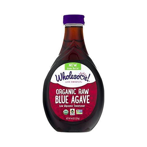 Wholesome Sweeteners Organic Raw Blue Agave, 44 Ounce Bottle, 2-Pack (B001P74NXM)