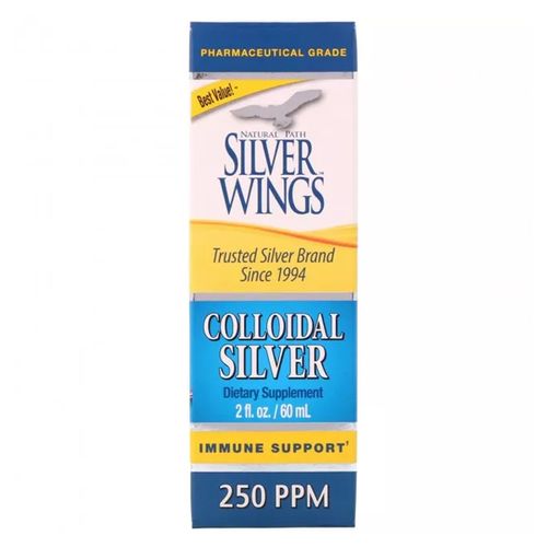 Natural Path Silver Wings - Colloidal Silver 250 Ppm - 2 fl. oz.