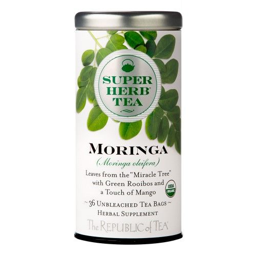 The Republic of Tea, Organic Moringa, Tea Bags, 36 ct