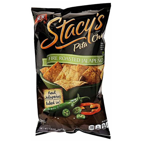 Stacy s Baked Fire Roasted Jalapeno Pita Chips  7.33 oz
