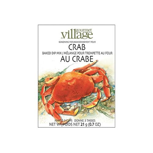 Gourmet Village Dip Mix Hot Crab - 0.7 oz (B001NGCL7A)