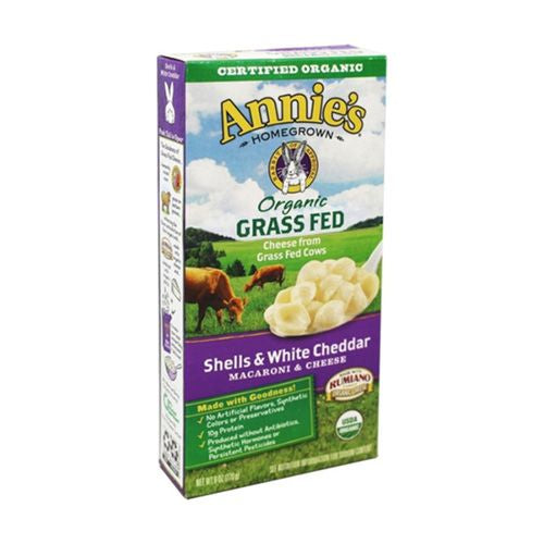 Annie's Organic Grass Fed Shells & White Cheddar Macaroni & Cheese