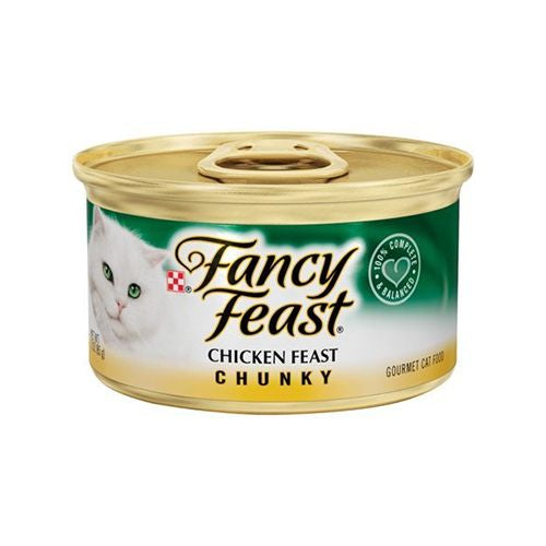Fancy Feast Chunky Chicken Wet Cat Food  3 oz Can