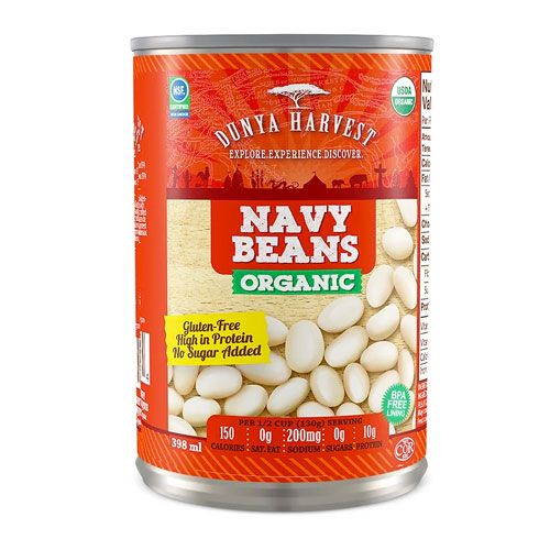 KHFM00335440 15 oz Organic Canned Navy Beans