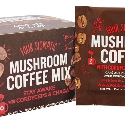 Four Sigmatic Mushroom Coffee Mix - Stay Awake 10 Pkts