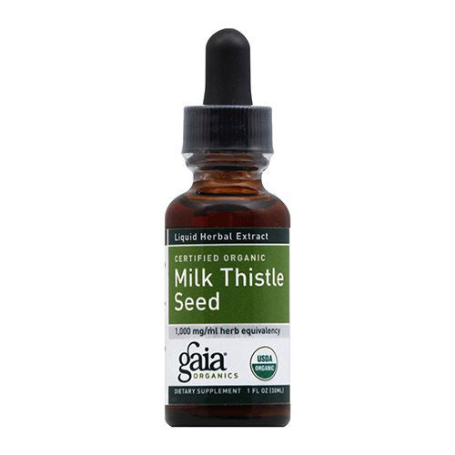 Gaia Herbs Milk Thistle Seed 1 Fl Oz  Liquid Extract