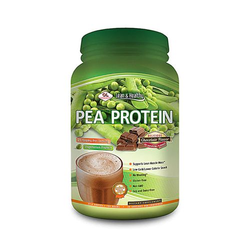 Olympian Labs Pea Protein Powder  Chocolate  25g Protein  1.8 Lb