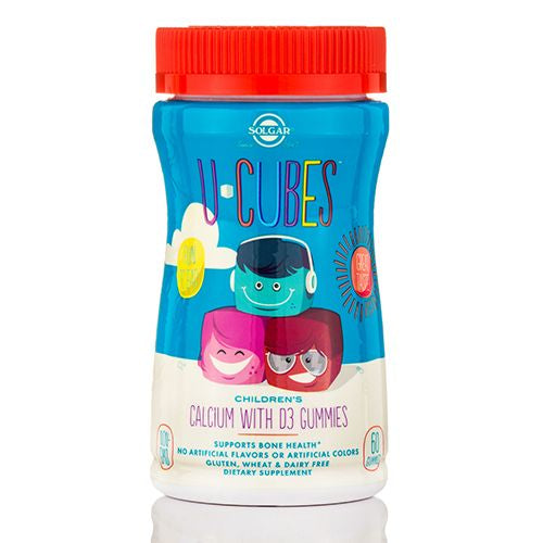 Solgar U-Cubes™ Children s Calcium with D3 Gummies 1 ea