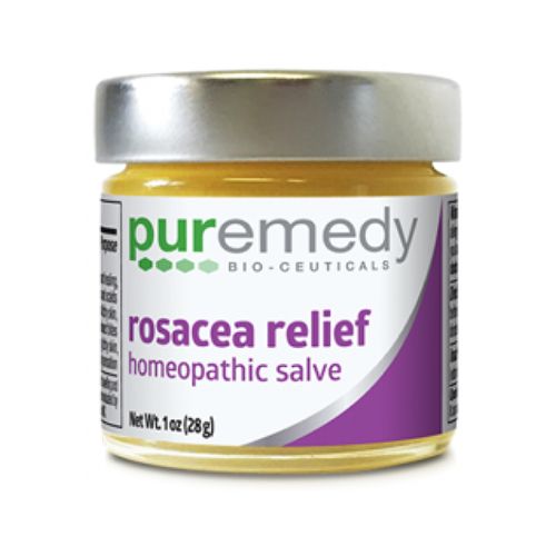 Puremedy Rosacea Relief Night Balm with Hemp Seed Oil All Natural Homeopathic Salve Helps Relieve Symptoms such as Rash  Red  Itching Skin  Safe for Adults and Teens  1 oz. (Pack of 1)