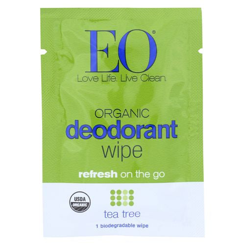 EO Deodorant Wipe - Tea Tree