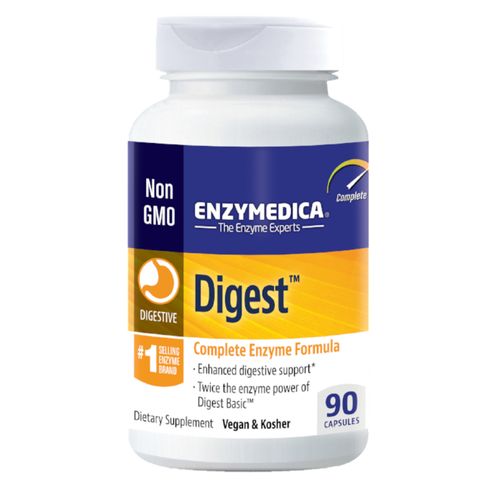 Enzymedica  Digest  Dietary Supplement to Support Digestive Relief  Vegan  Gluten Free  Non-GMO  90 capsules (90 servings)