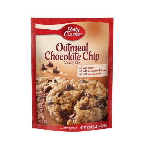 Betty Crocker Oatmeal Chocolate Chip Cookie Mix