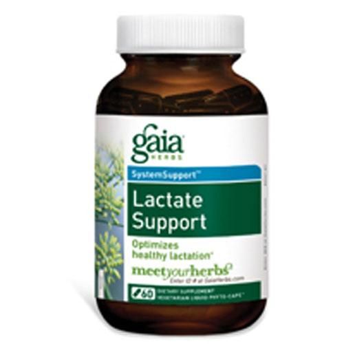 Gaia Herbs Lactation Support - Supports Healthy Production of Breast Milk in Nursing Mothers* - With Fenugreek Seed  Fennel Seed  and Raspberry Leaf - 60 Vegan Liquid Phyto-Capsules (20-Day Supply)