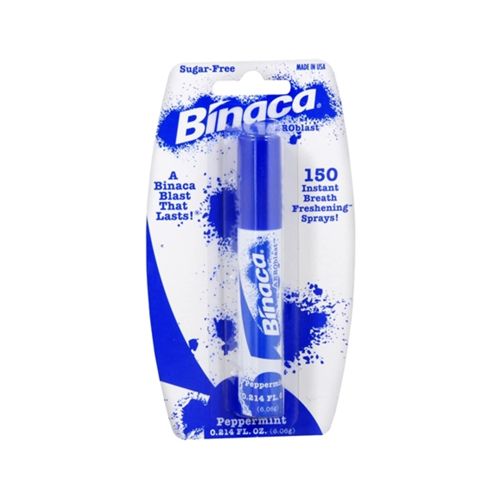 Binaca Aerosol Breath Spray PepperMint 0.20 oz