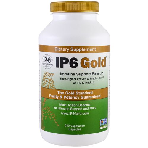 IP6 IP6 Gold Immune Support Formula by IP6 - 240 Vegetarian Capsules