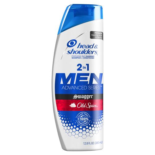 Head & Shoulders Dandruff 2 in 1 Shampoo  Old Spice Swagger  12.8 oz