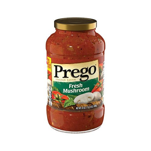 PREGO SAUCES TOMATO & MUSHROOM