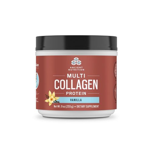 Ancient Nutrition Multi Collagen Protein Vanilla 9 Ounces