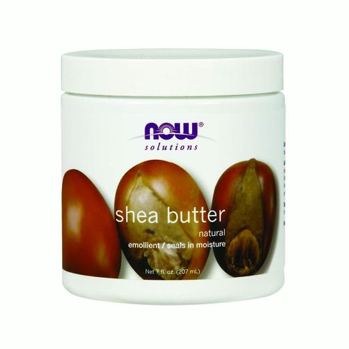 NOW Solutions  Shea Butter  Skin Emollient  Seals in Moisture for Dry Rough Skin  7-Ounce