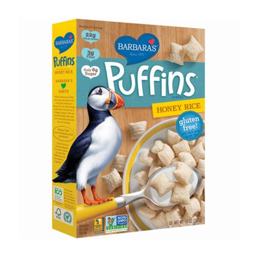 HONEY RICE PUFFINS CEREAL, HONEY RICE