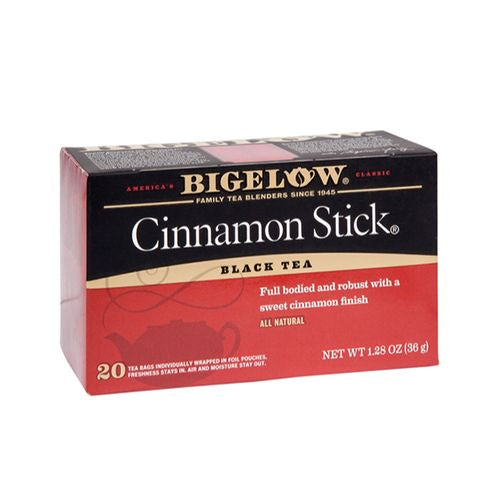 Bigelow Cinnamon Stick, Black Tea, Tea Bags, 20 Ct