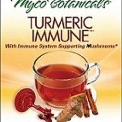 Host Defense - Myco Botanicals Turmeric Immune Tea - 16 Tea Bags