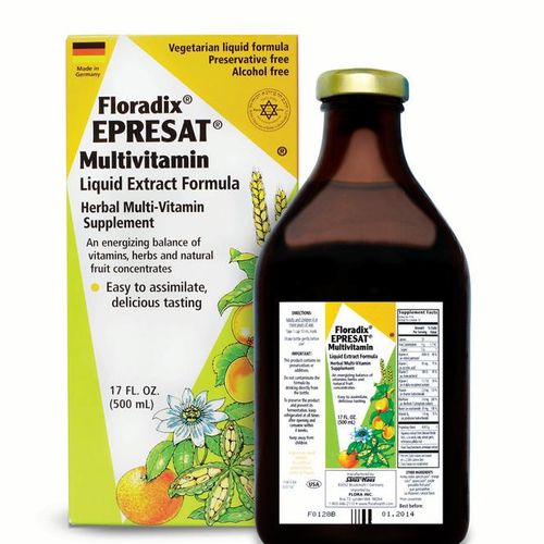 Flora Floradix Epresat Multivitamin - 17 Ounces